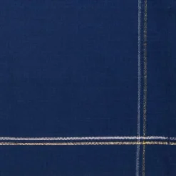 DII® Blue With Silver & Gold Border Napkins, 6ct. 15 DII® Blue With Silver & Gold Border Napkins, 6ct. -Northlight Sale Store D539991S 4