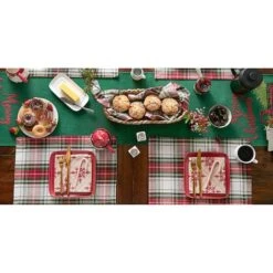 DII® Christmas Plaid Placemats, 6ct. 23 DII® Christmas Plaid Placemats, 6ct. -Northlight Sale Store D540025S 11