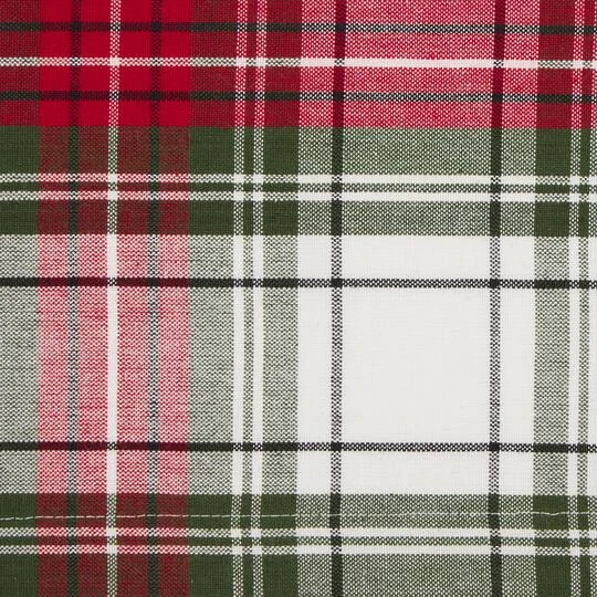 DII® Christmas Plaid Placemats, 6ct. 5 DII® Christmas Plaid Placemats, 6ct. - Image 5