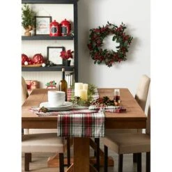DII® Christmas Plaid Placemats, 6ct. 21 DII® Christmas Plaid Placemats, 6ct. -Northlight Sale Store D540025S 8