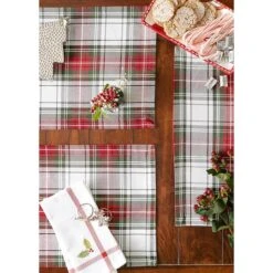 DII® Christmas Plaid Placemats, 6ct. 14 DII® Christmas Plaid Placemats, 6ct. -Northlight Sale Store D540025S 9