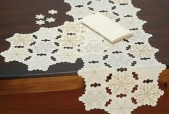 DII® Embroidered Snowflake Placemats, 4ct. 14 DII® Embroidered Snowflake Placemats, 4ct. -Northlight Sale Store D540029S 3