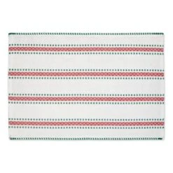 DII® Joyful Snowflakes Jacquard Placemats, 4ct. -Northlight Sale Store D540031S 2