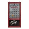 DII® Chalkboard & Galvanized Tin Days 'Til Christmas Advent Calendar