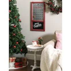 DII® Chalkboard & Galvanized Tin Days 'Til Christmas Advent Calendar -Northlight Sale Store D540034S 4