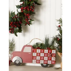 DII® Christmas Tree Truck Advent Calendar -Northlight Sale Store D540035S 4