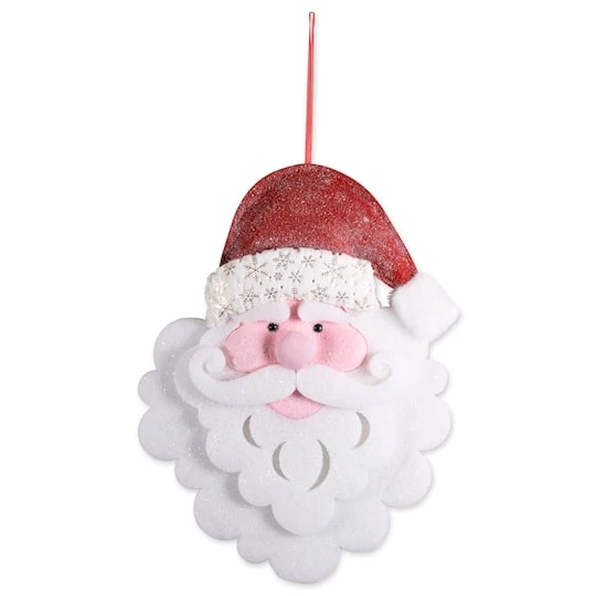 DII® Hanging Foam Santa With Red Hat 2 DII® Hanging Foam Santa With Red Hat - Image 2