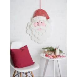 DII® Hanging Foam Santa With Red Hat 7 DII® Hanging Foam Santa With Red Hat -Northlight Sale Store D540050S 2