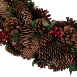 DII® Berry Pinecone Holiday Wreath 10 DII® Berry Pinecone Holiday Wreath -Northlight Sale Store D540073S 4