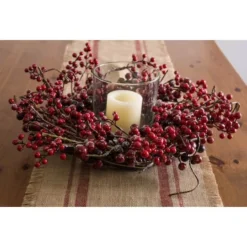 DII® Frosted Berries Wreath -Northlight Sale Store D540074S 2