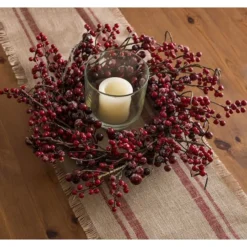DII® Frosted Berries Wreath -Northlight Sale Store D540074S 3