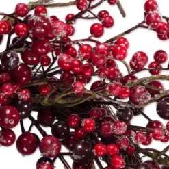 DII® Frosted Berries Wreath -Northlight Sale Store D540074S 4