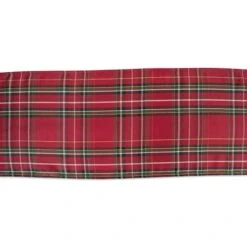 DII® 72" Metallic Holiday Plaid Table Runner -Northlight Sale Store D540088S 3