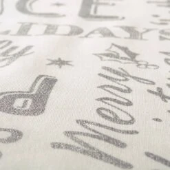 DII® 72" Silver Christmas Collage Table Runner 15 DII® 72" Silver Christmas Collage Table Runner -Northlight Sale Store D540098S 5