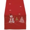 DII® 108" Snowman Embroidered Table Runner