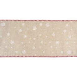 DII® 108" Red Reindeer Embroidered Table Runner -Northlight Sale Store D540115S 3