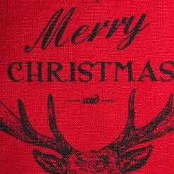 DII® 72" Red Stag Christmas Print Table Runner -Northlight Sale Store D540124S 7