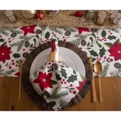 DII® 72" Woodland Christmas Table Runner -Northlight Sale Store D540125S 3