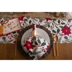 DII® 72" Woodland Christmas Table Runner -Northlight Sale Store D540125S 6