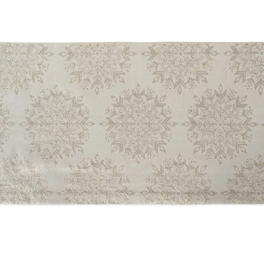 DII® 72'' Winter Sparkle Jacquard Table Runner 5 DII® 72'' Winter Sparkle Jacquard Table Runner - Image 5