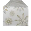 DII® 72'' Snowflake Sparkle Printed Table Runner