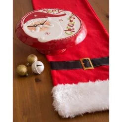 DII® 72'' Santa Belt Table Runner -Northlight Sale Store D540131S 6