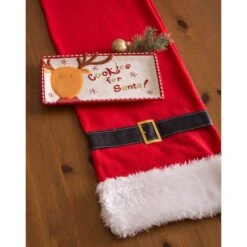 DII® 72'' Santa Belt Table Runner -Northlight Sale Store D540131S 7