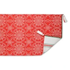 DII® 72'' Joyful Snowflakes Jacquard Reversible Table Runner -Northlight Sale Store D540135S 3