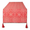 DII® 108'' Joyful Snowflakes Jacquard Reversible Table Runner
