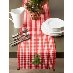 DII® 72" Jolly Tree Table Runner 20 DII® 72" Jolly Tree Table Runner -Northlight Sale Store D540141S 8