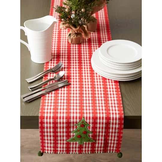 DII® 72" Jolly Tree Table Runner 9 DII® 72" Jolly Tree Table Runner - Image 9