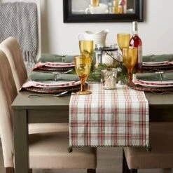 DII® 108" Jolly Tree Table Runner -Northlight Sale Store D540142S 10