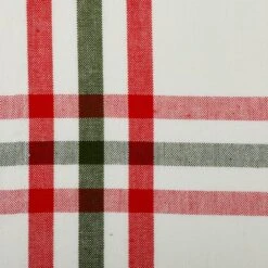 DII® 108" Jolly Tree Collection Nutcracker Plaid Table Runner -Northlight Sale Store D540143S 2