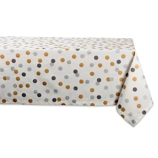 DII® 52" Metallic Confetti Tablecloth 2 DII® 52" Metallic Confetti Tablecloth - Image 2