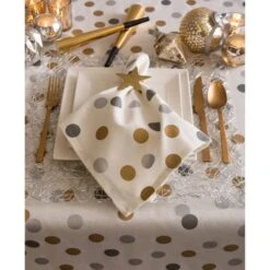 DII® 52" Metallic Confetti Tablecloth 9 DII® 52" Metallic Confetti Tablecloth -Northlight Sale Store D540163S 5