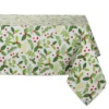 DII® 52" Boughs Of Holly Print Tablecloth