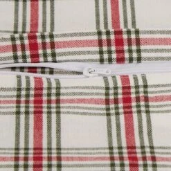 DII® Farmhouse Christmas Plaid Pillow Cover Set -Northlight Sale Store D540192S 10