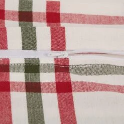 DII® Farmhouse Christmas Plaid Pillow Cover Set -Northlight Sale Store D540192S 11