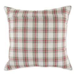 DII® Farmhouse Christmas Plaid Pillow Cover Set -Northlight Sale Store D540192S 3