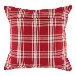 DII® Farmhouse Christmas Plaid Pillow Cover Set -Northlight Sale Store D540192S 4