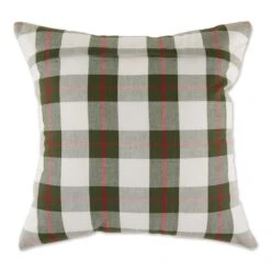 DII® Farmhouse Christmas Plaid Pillow Cover Set -Northlight Sale Store D540192S 5