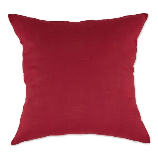 DII® Shimmering Snowflakes Leaves Embroidered Pillow Cover Set 3 DII® Shimmering Snowflakes Leaves Embroidered Pillow Cover Set - Image 3