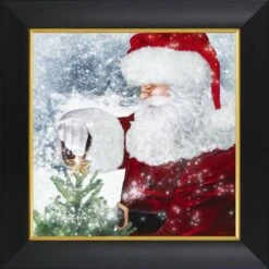 Timeless Frames® Santa Tree Star Framed Wall Décor