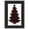 Timeless Frames® Merry & Bright Plaid Christmas Tree Framed Wall Décor