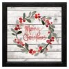 Timeless Frames® Merry Christmas Wreath Framed Wall Décor