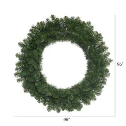 96" Grand Teton Pine Wreath -Northlight Sale Store D575171S 3