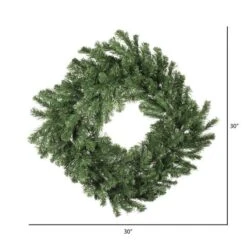 30" Square Grand Teton Pine Wreath -Northlight Sale Store D575187S 5