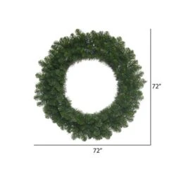72" Grand Teton Pine Wreath -Northlight Sale Store D575199S 3