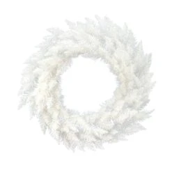 36" Sparkle White Spruce Wreath