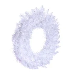 24" Sparkle White Spruce Wreath -Northlight Sale Store D575242S 5